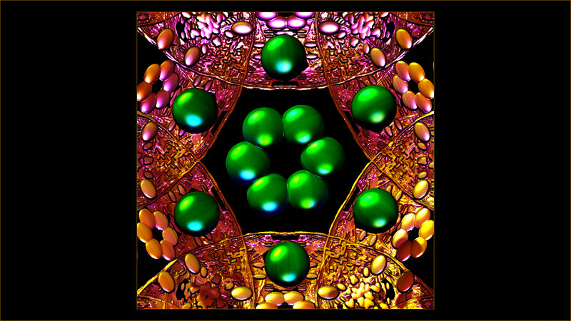 Green Spheres in Pattern