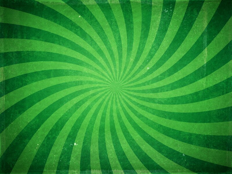 green spiral pattern background