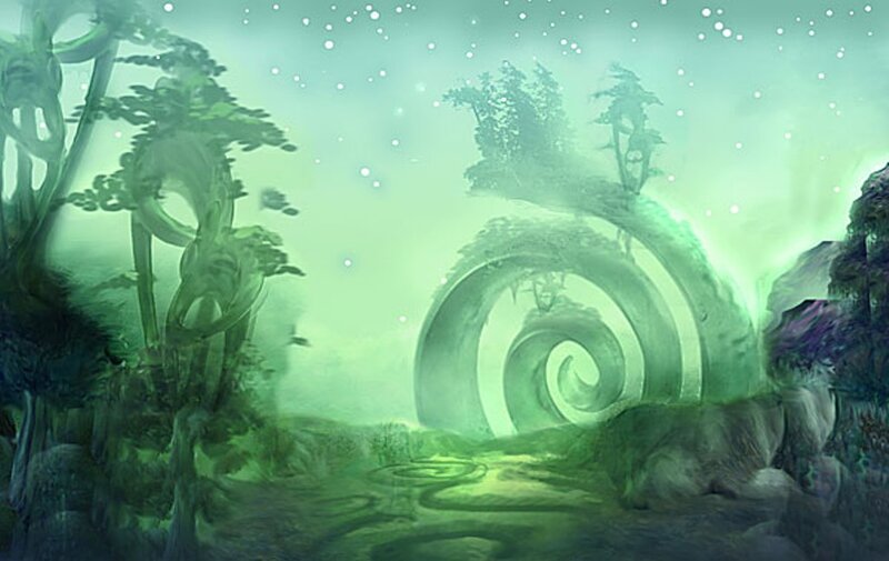 Green Spiral Portal