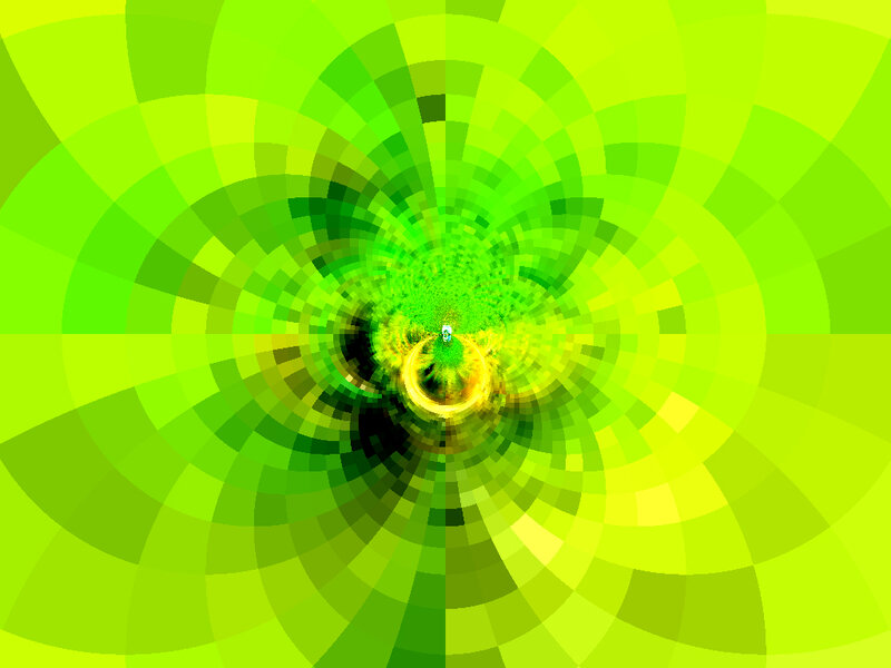 Green Spiral Tunnel — Hypnotic, Abstract