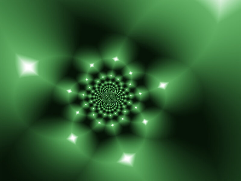 Green Spiral Tunnel — Hypnotic