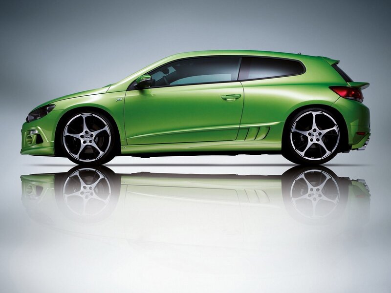 green sport coupe car