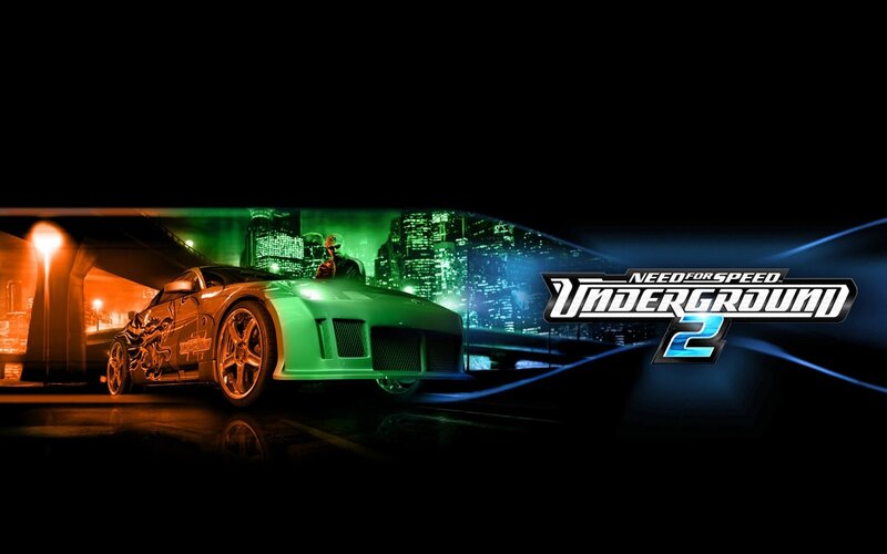 Green Sports Car at Night — Black, Dark, Dramatic