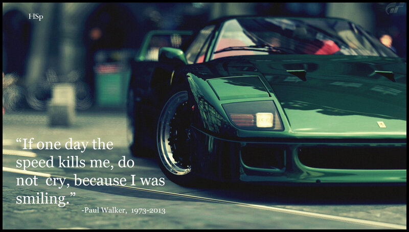 Green Sports Car — Dramatic, Photograph, Quote