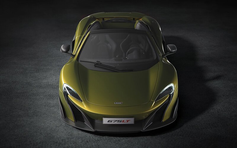 Green Sports Car — Dramatic, Photograph, Windshield