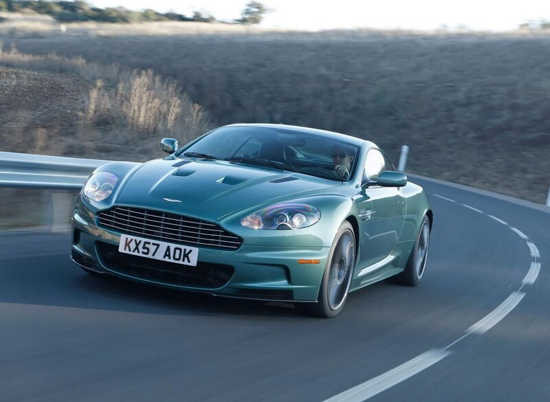 Green Sports Car — Dynamic, Afternoon