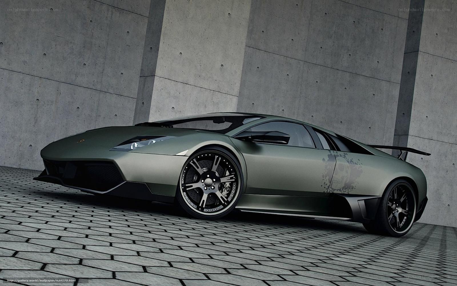 green sports car in garage