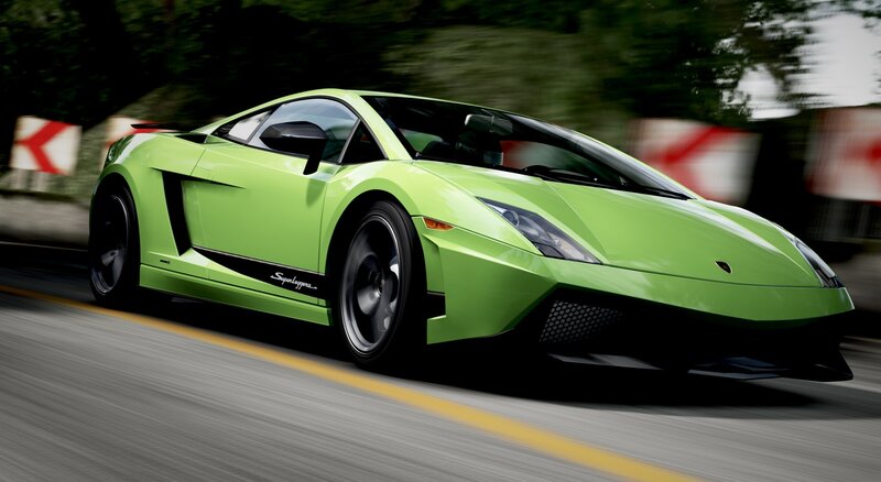 Green Sports Car — Lime Green, Dynamic, 3d Render