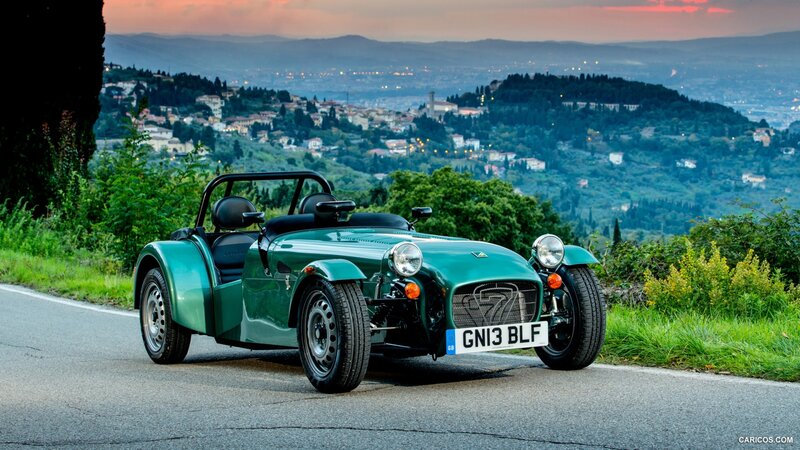 Green Sports Car — Serene