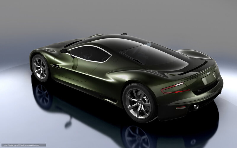 Green Sports Car — Sleek