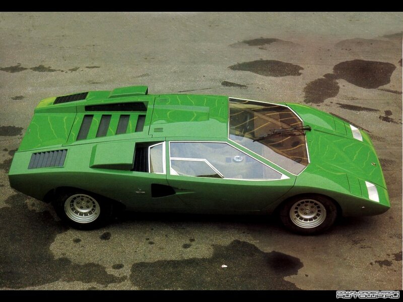 Green Sports Car — Static