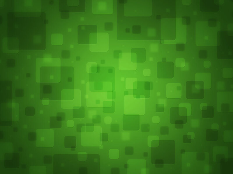Green Square Pattern