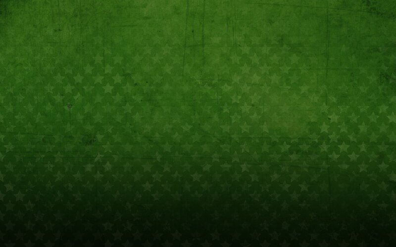 Green Star Pattern