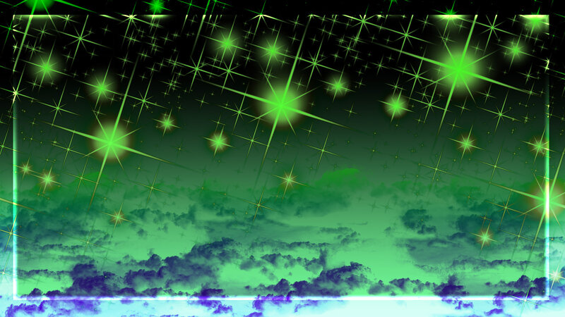 Green Starry Sky