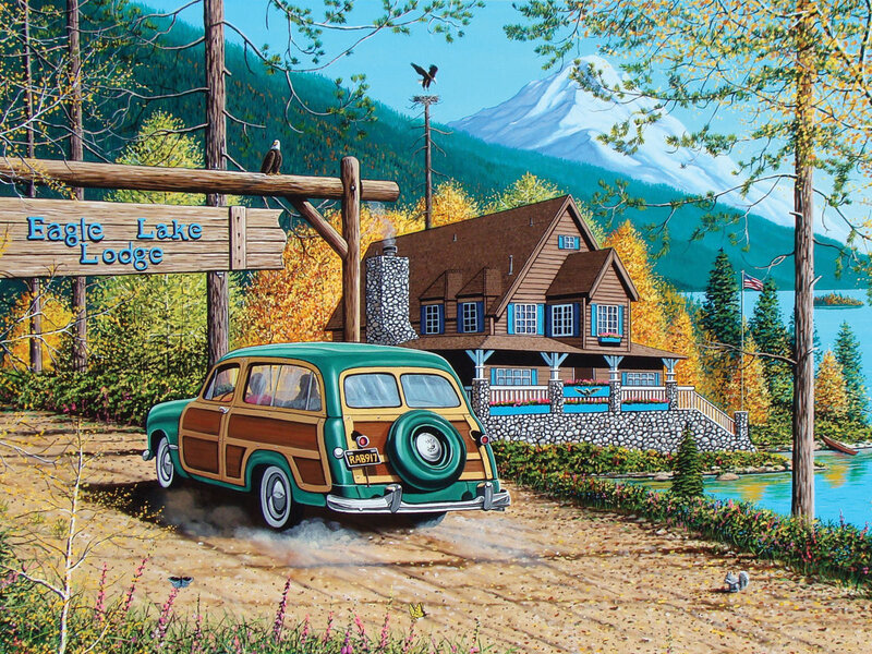 Green Station Wagon — Serene, Autumn