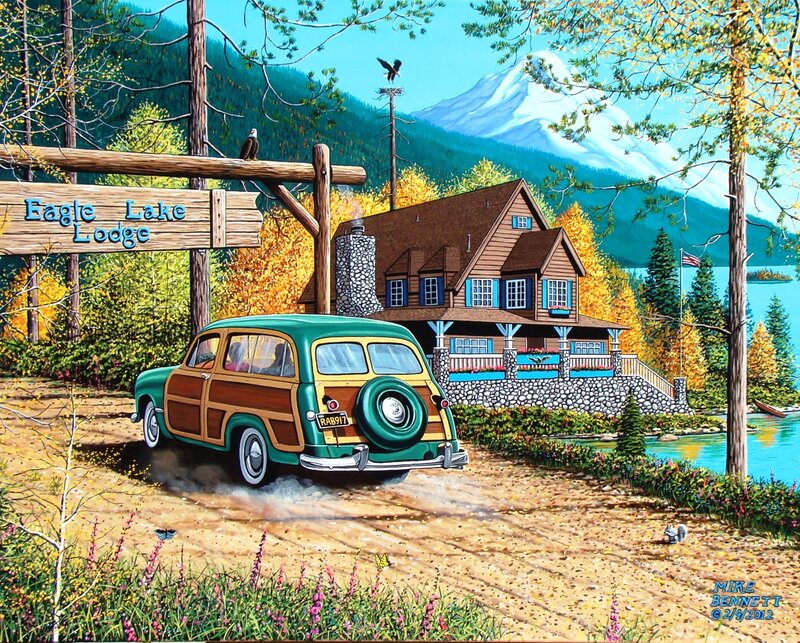 Green Station Wagon — Serene