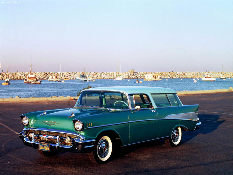 Green Station Wagon