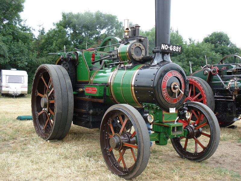 Green Steam Traction Engine