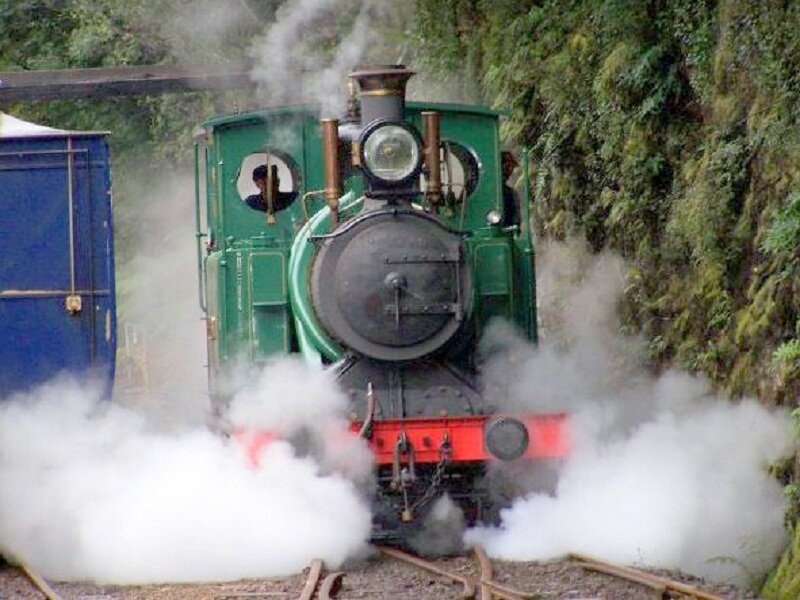 Green Steam Train — Active