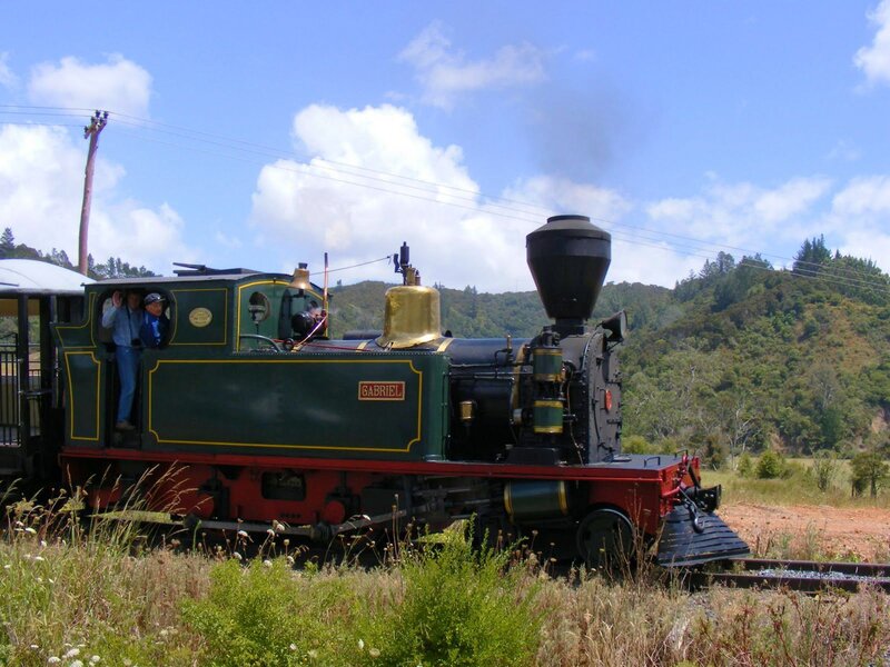 Green Steam Train — Serene