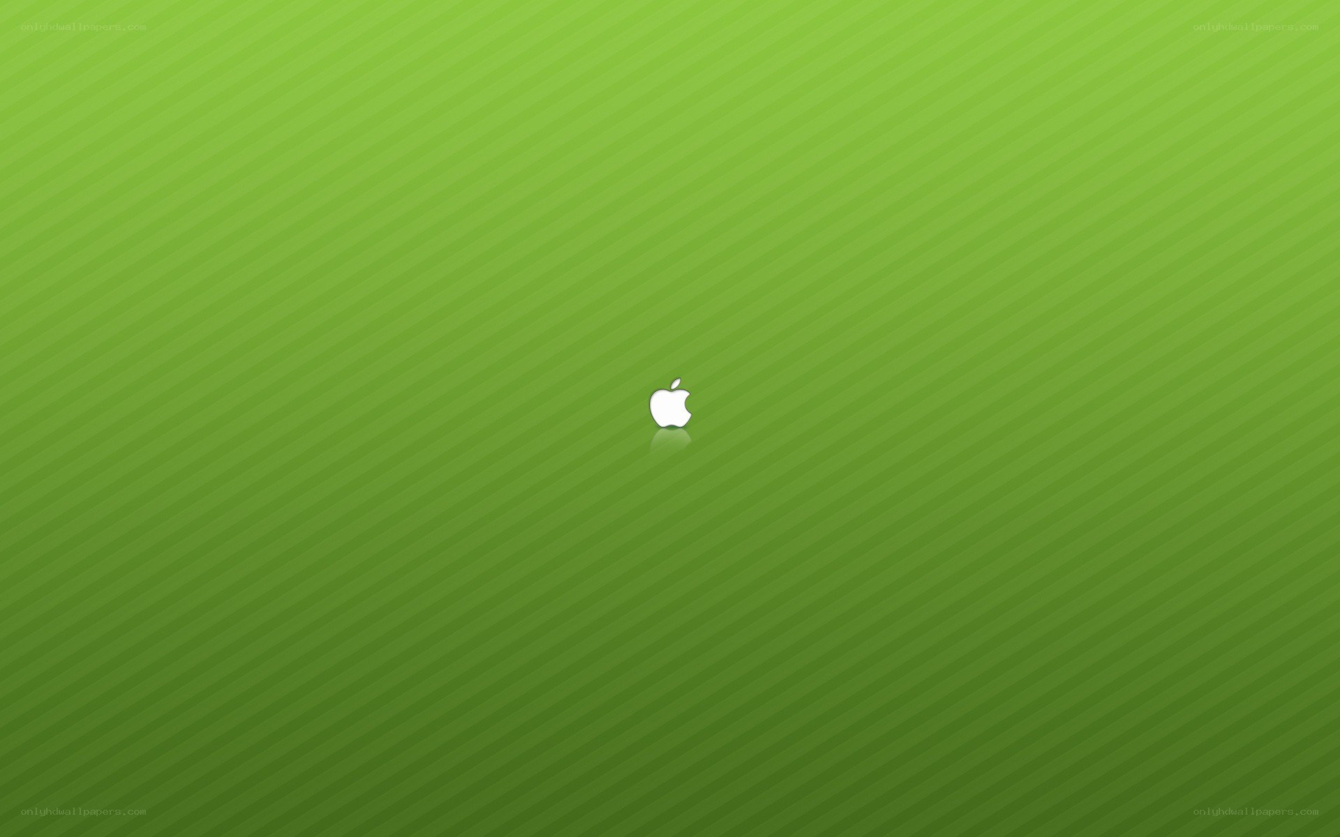 green striped apple logo