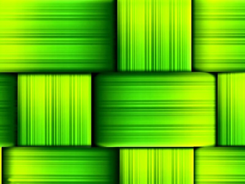 Green Striped Blocks