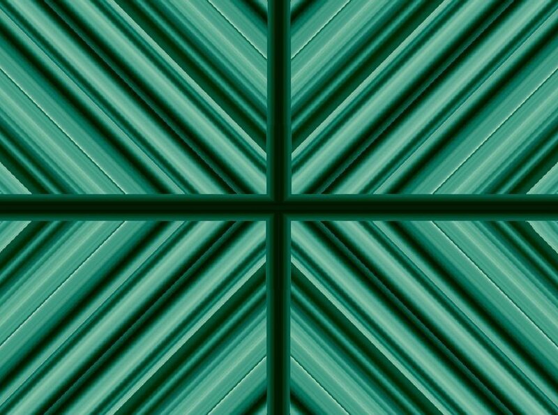 Green Striped Pattern — Calm
