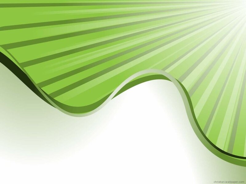 Green Striped Wave