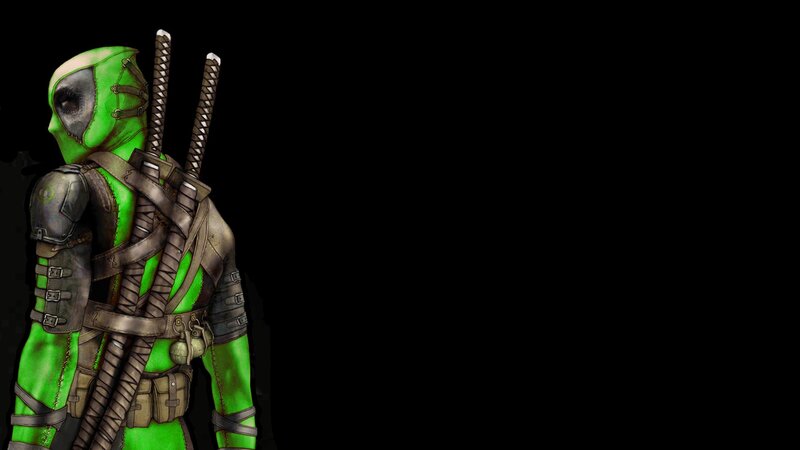 Green-suited Character — Green