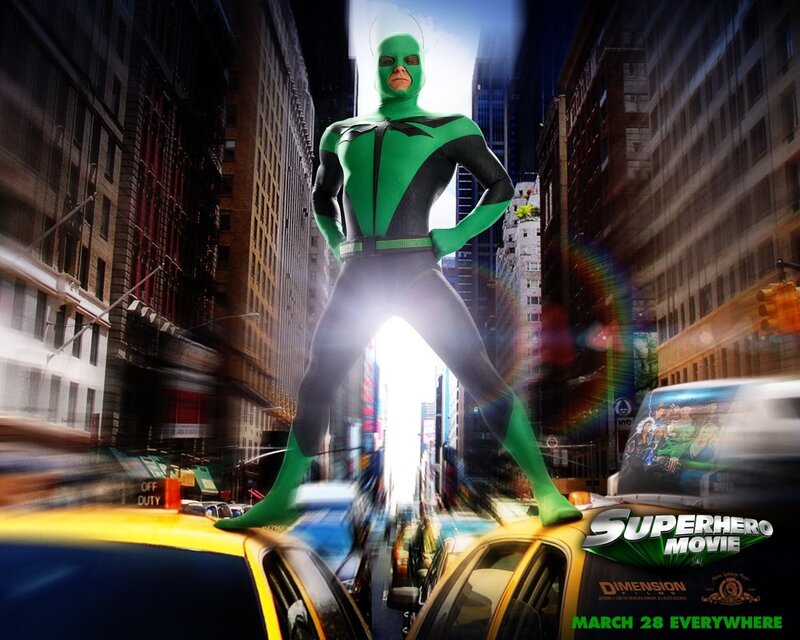 Green-suited Superhero — Green