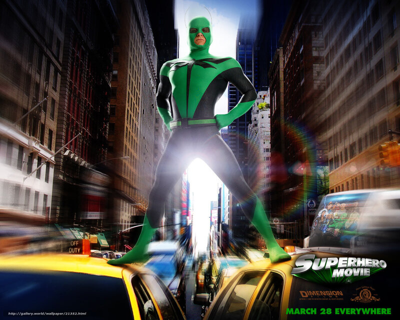 Green-suited Superhero