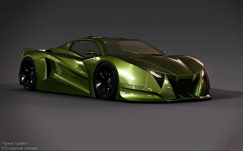 Green Supercar Concept