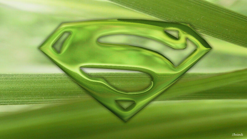 Green Superman Logo — Serene