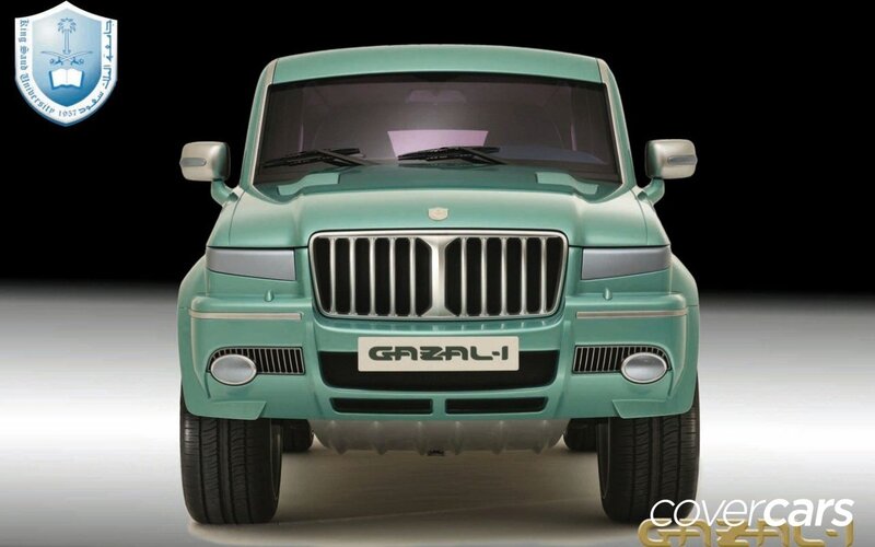 Green SUV Car