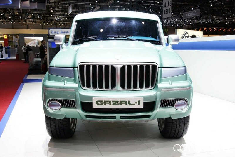 Green Suv on Display