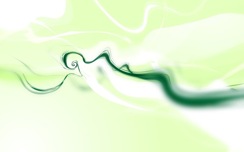 Green Swirl Pattern — Calm