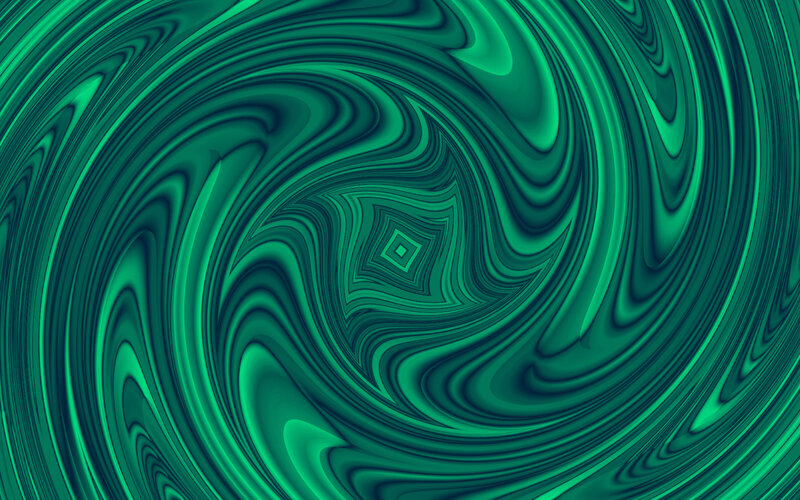 Green Swirling Pattern