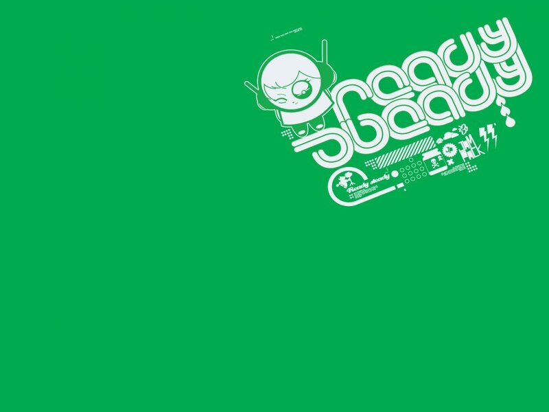 green t-shirt with cartoon design