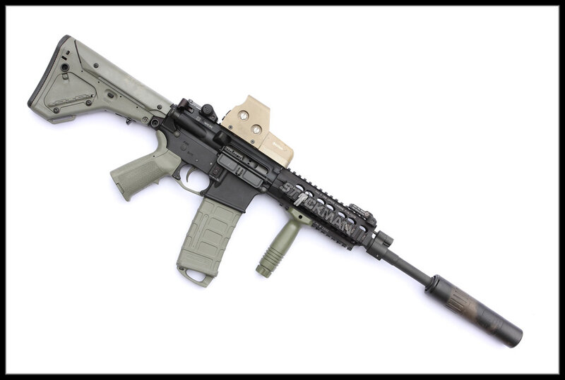Green Tactical Rifle