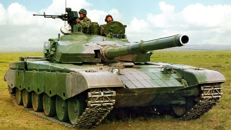 Green Tank on Grass