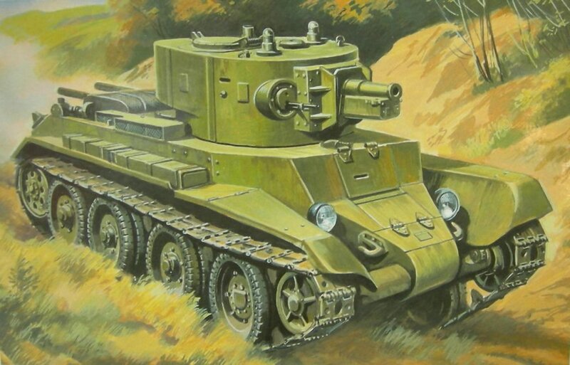 Green Tank on Hillside