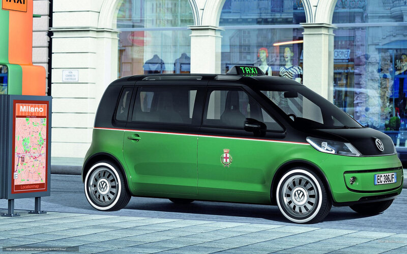 Green Taxi Car