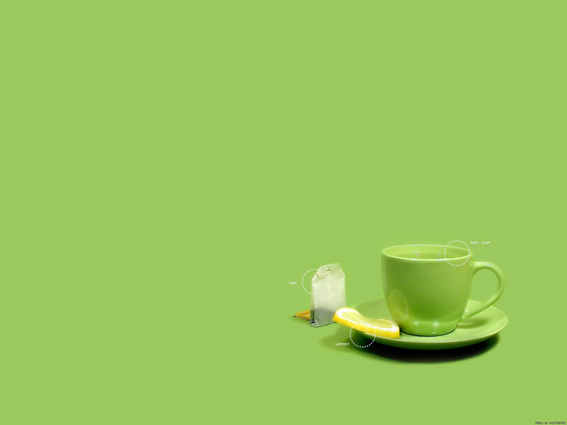green tea setup