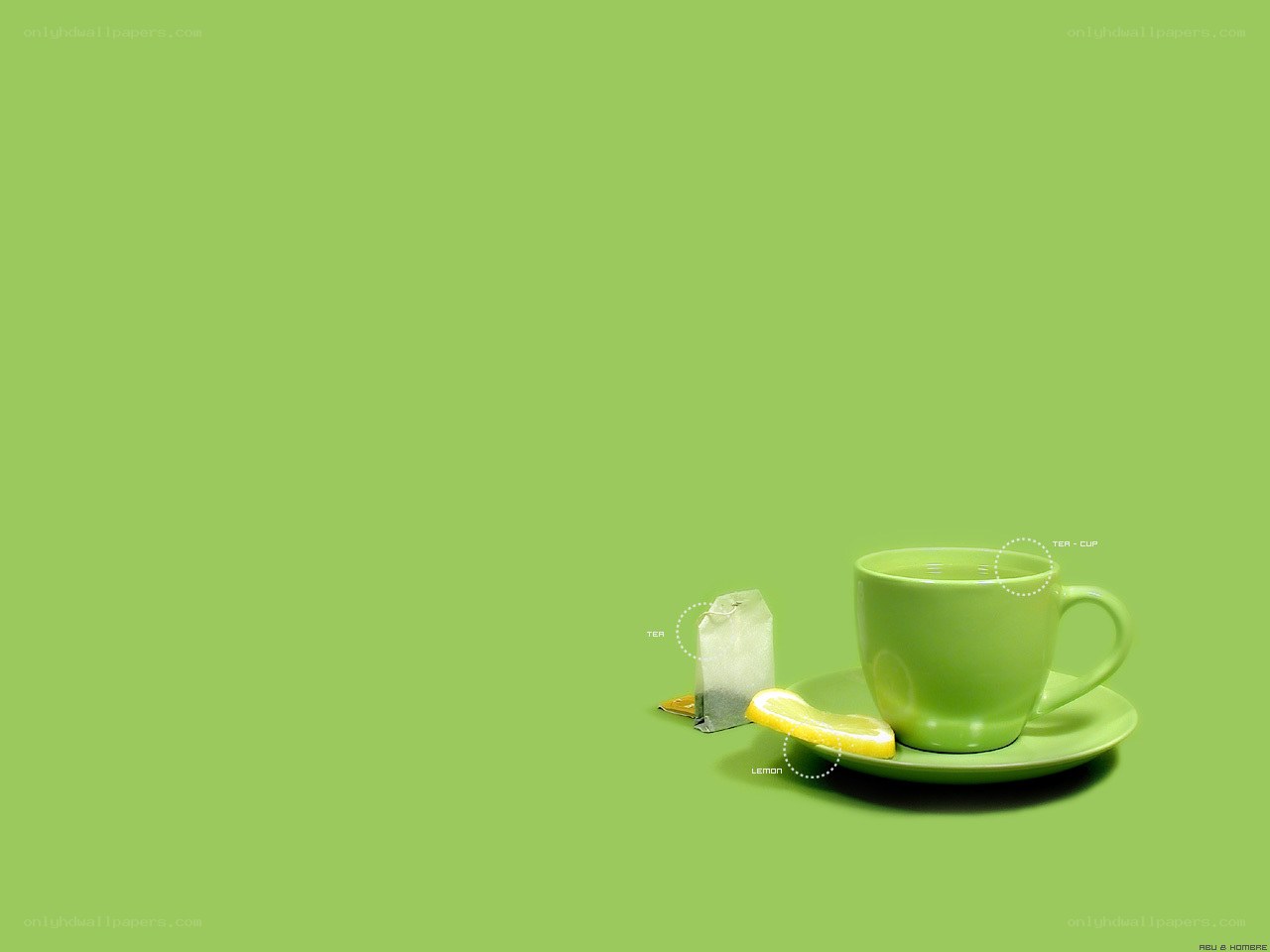 green tea setup