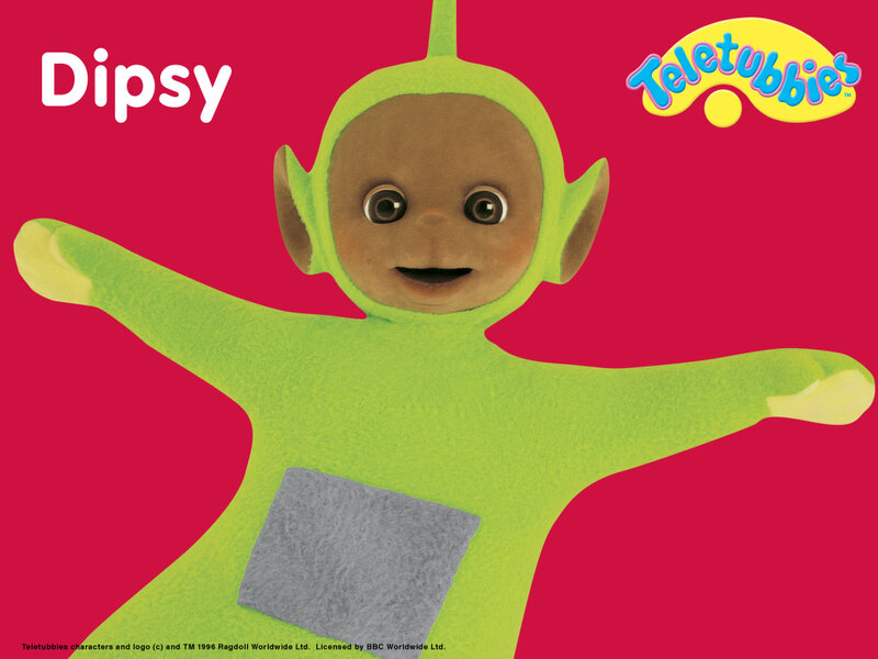 Green Teletubby Character