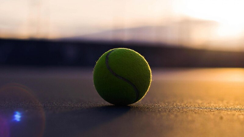 Green Tennis Ball — Serene