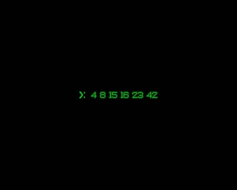 green text on black background
