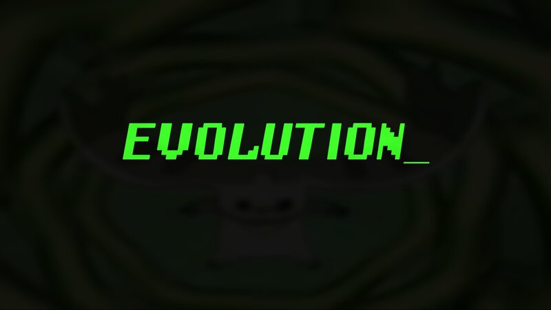 Green Text on Dark Background — Black, Mysterious, Digital Art