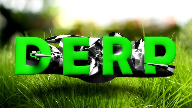 green text on grass background