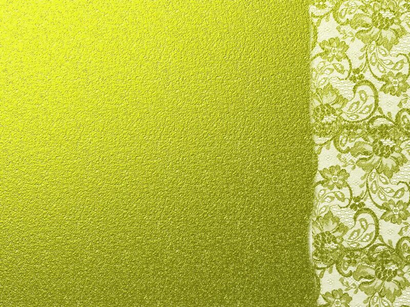 green textured background with lace